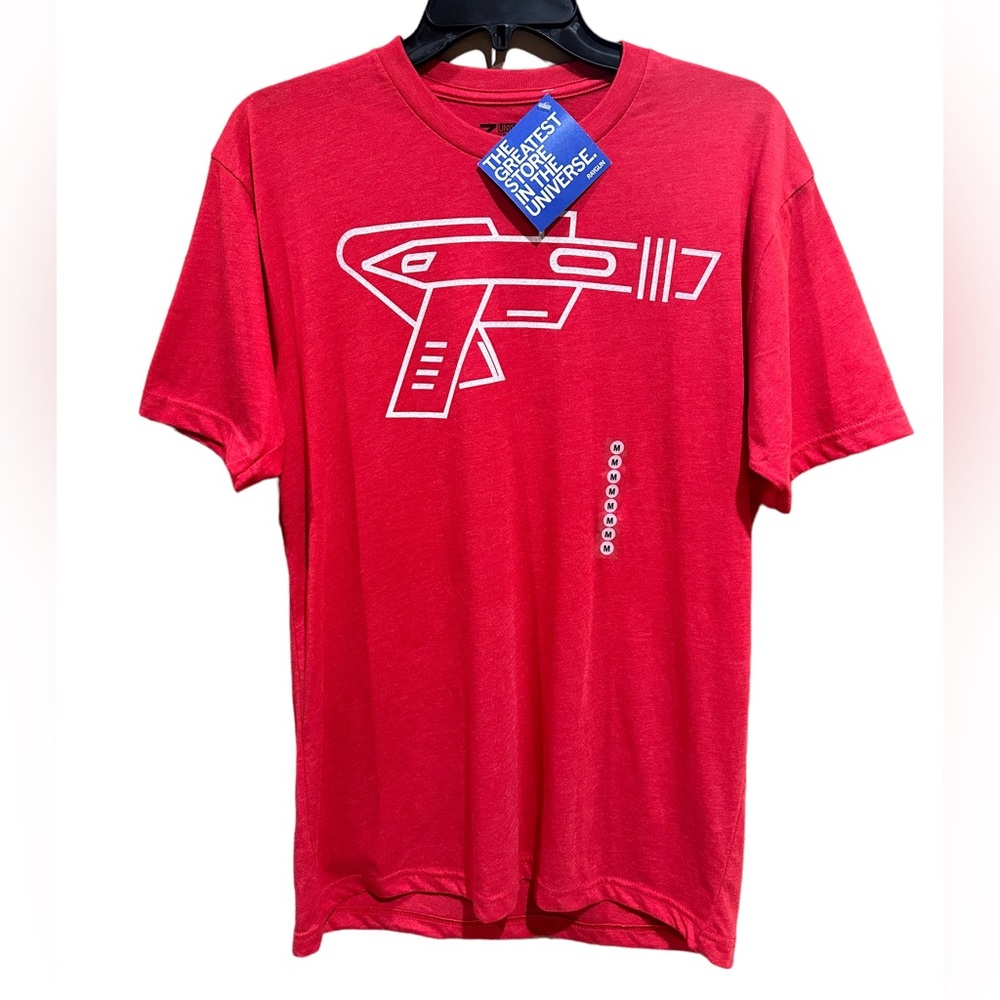 BRAND NEW RAYGUN Heather Red Men's Graphic T Shirt Unisex Size Medium NWT!